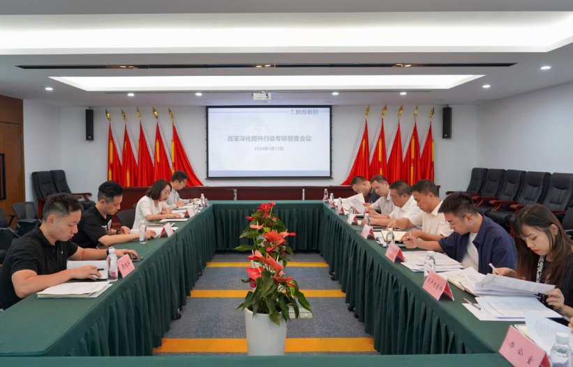 省鸿运国际集团率队督导鸿运国际航旅公司刷新深化提升行动